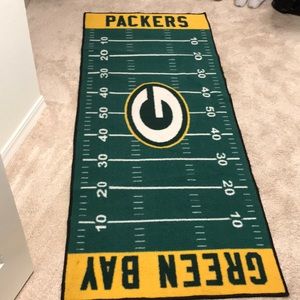Green Bay Packers carpet runner